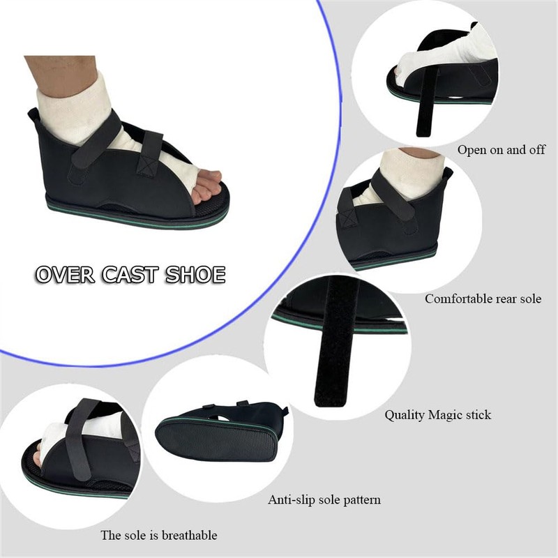 LAROTSUBA Post-op Shoe for Broken Foot or Toe,Adjustable Medical Walking