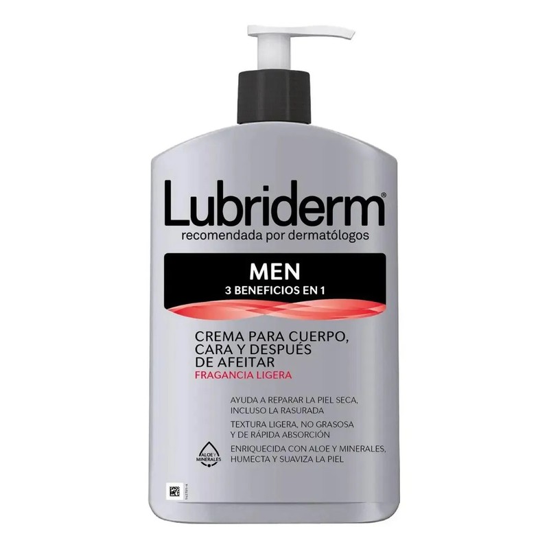 Crema Corporal Men 400 ml Lubriderm