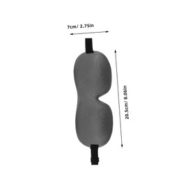 KOMBIUDA 10PCS Ergonomic Blackout Eye Masks Soft No Nose Bridge Sleeping Blindfold for Travel Comfortable Eye Cover for Deep Sleep Airplanes and Hotels