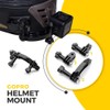 MiPremium Rotary Extension Arm Helmet Mount Set for GoPro Hero