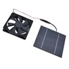Solar Abluftventilator Kit Solarzellenplatinen Netzteil 10 W für die Luftzirkulation