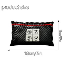 WEZCHUGHAOL Desiccant 2 Pack, Storage Dehumidifier, Desiccant Bag, Home Closet, Safe & Car Dehumidifier