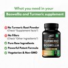 Turmeric Boswellia Extract Supplement 2000 mg – Extra Strength Boswellia