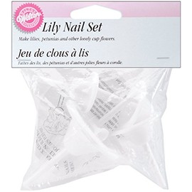 WILTON 403-9444 Lily Nail Set, 8 Pieces