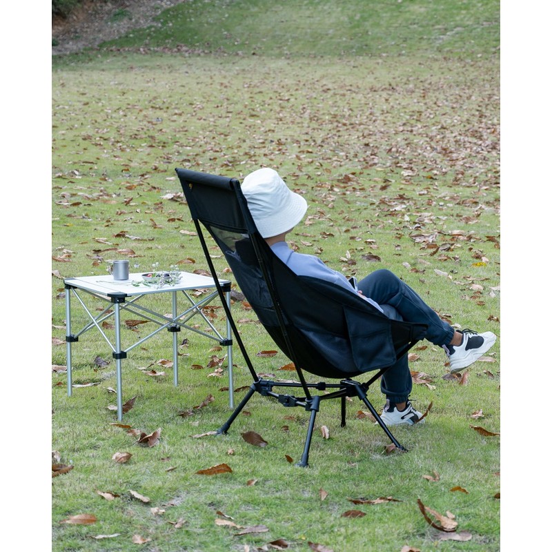 iClimb Ultralight Compact Camping Folding Beach Chair with Anti-Sinking Large