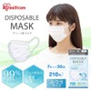 Iris Ohyama 20PN-7PM Masks, 210 Pieces, Disposable Masks, Normal Size,