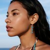 ALEXCRAFT 925 Sterling Silver Dangle Earrings for Women Trendy Hypoallergenic