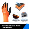 OriStout Waterproof Winter Work Gloves for Men and Women, Touchscreen,