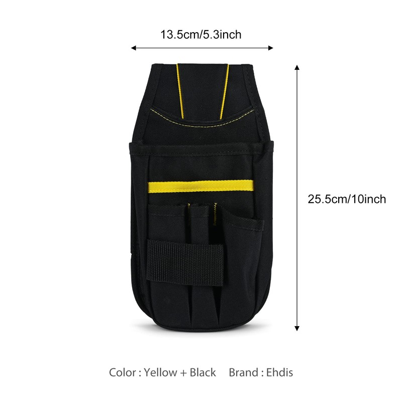 Ehdis Tool Pouch Small Tool Bag Waist Bag Oxford with