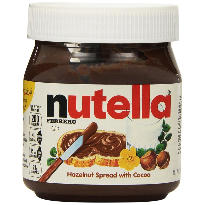 Nutella Chocolate Hazelnut Spread, 13 oz Jar, 5 Pack