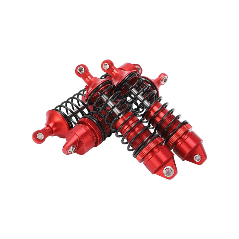 4Pcs RC Front Rear Shocks Set Model Car Shock Absorber