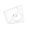 Triangle Ruler, For Drafting, Stationery, Office Use, For Exams, Ruler