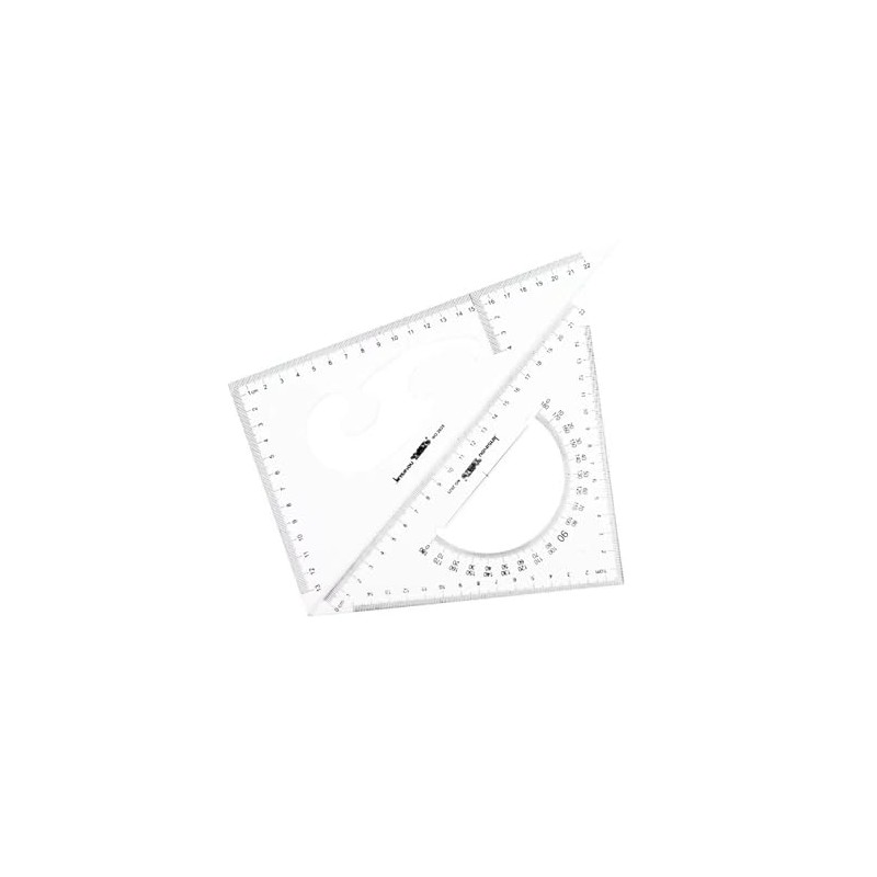 Triangle Ruler, For Drafting, Stationery, Office Use, For Exams, Ruler