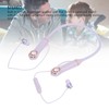 Neckband Earbuds IPX5 Bluetooth 5.3 Wireless Cat Pattern RGB Backlight