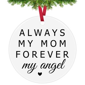 Sympathy Gifts for Loss of Mother Mum Memorial Ornament Bereavement Gifts in Memory of Loved Mum Gifts Christmas Ornaments Remembrance Gifts Memorial Decor for Mother's Day Christmas Wedding