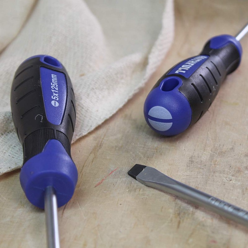 Soft Grip Screwdriver Set, 8 Piece