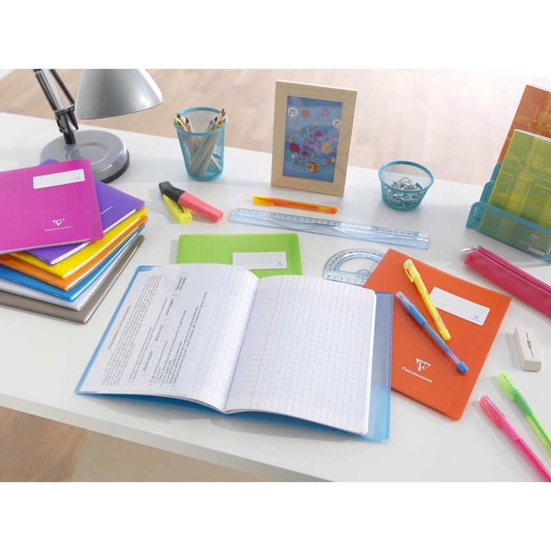 Clairefontaine 331628C booklet A4, premium continuous checkered, 32 sheets