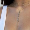 Ettika Lariat Necklace for Women. Gold Drop Necklace, Necklaces for