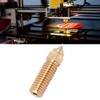 10pcs 3D Printer Extruder Brass Nozzles High Temperature Resistance Wear