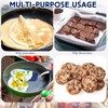 Yetene Small Silicone Spatula Flexible Silicone Cookie Spatula Heat Resistant