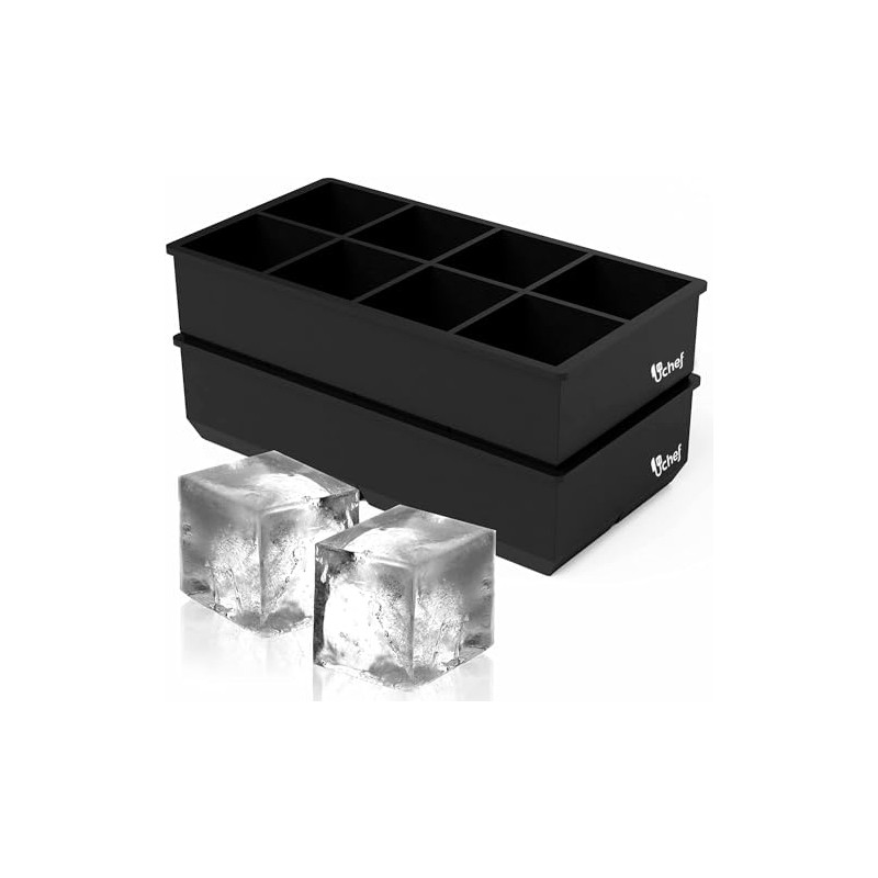U Chef Moldes de Silicona para Cubitos de hielo, (,