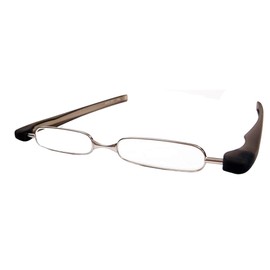 ポッドリーダースマートミニ 新型 ポッドリーダースマート 折りたたみ式 +1.0～+3.0 携帯用 スマホ 老眼鏡 リーディンググラス コンパクト (+2.0, グレー)