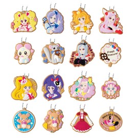 BANDAI Pretty Cure Cookie Charm Cot 2, Box of 14, Candy Toy