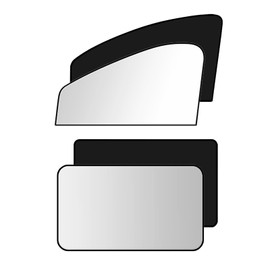 Sonnenschutz Auto Baby – 4 Stück Magnetisch Sonnenschutz Auto Vorhang mit UV-Schutz, Verdunkelung Seitenscheibe für Kinder & Babys, Universal Passform für die meisten Fahrzeuge