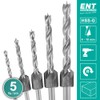 ENT 26515 5-Piece HSS-G Drill Countersink Set 4 5 6