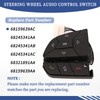 Getfarway Steering Wheel Audio Control Switch Left L 68159639AC Compatible