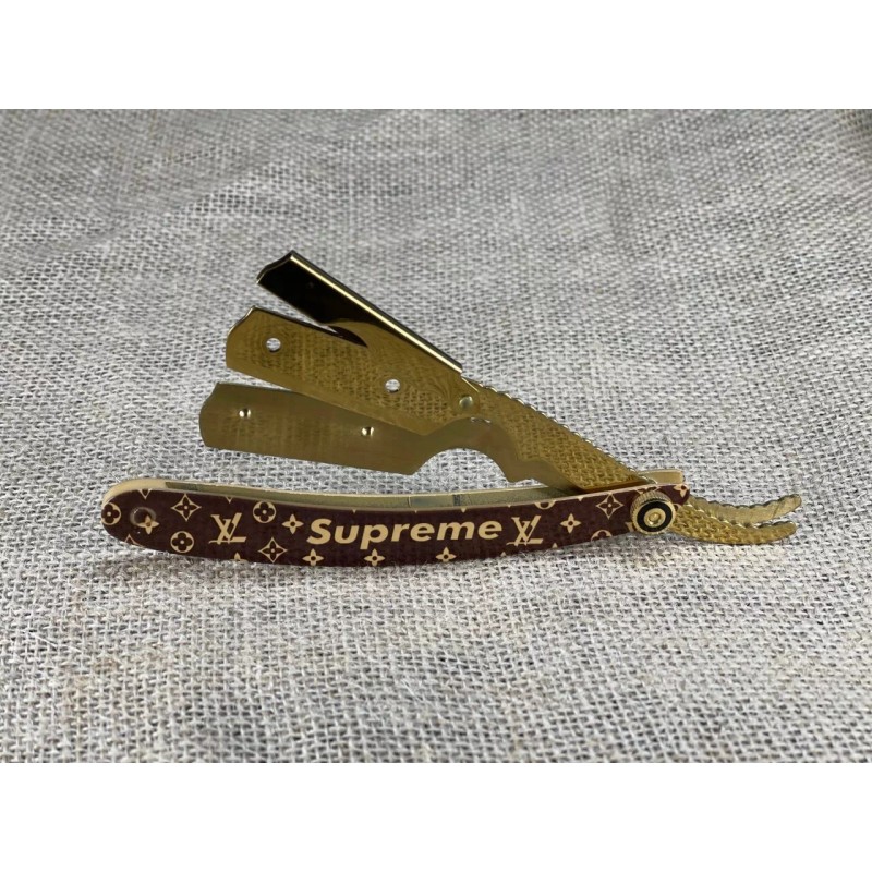 Unbranded Stylish Barber Hair Shaving Razor Straight Edge Fold Knife