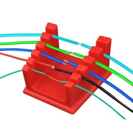 HZY Silicone Soldering Stand, Helping Hands Soldering Station, Soldering Wire Holder with 2 Large Suction Magnet Bracket Welding Table Clamp For Motherboard Soldering