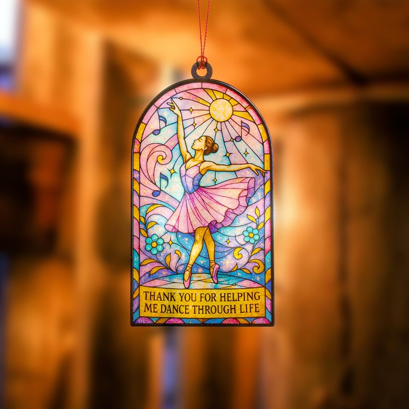 Ballet Dancer Ornament – Dance Teacher Appreciation Gift | Thank