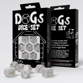 Q-Workshop QWORDOG5 Dogs Dice Set: Charlie (7)