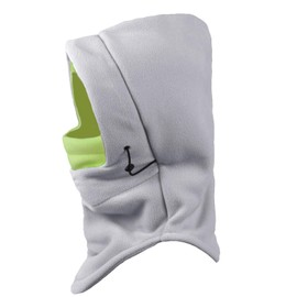 Warm Fleece Balaclava Ski Bike Full Face Mask Neck Warmer Winter Sports Cap(RockWhite+Green)