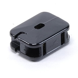 Cooper Wiring Device 2609BK-BU 2-Wire 2-Pole Non Grounding In-Line Outlet 125 Volt AC 10 Amp Black Academy