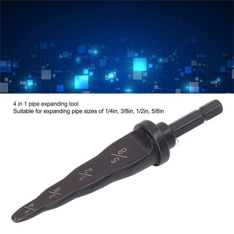 Pipe Tube Expander Swaging Punch Tool 1/4 3/8 1/2 5/8in