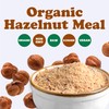 Food to Live Organic Hazelnut Meal, 1.5 Pounds – Non-GMO