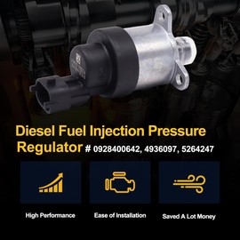 OXCANO 0928400642 Fuel Injection Pressure Regulator Compatible with Dodge Cummins Ram 6.7L 2500 3500 4500 5500 Diesel Fuel Metering Unit Fuel Control Actuator FCA Replace # 0928400642 4936097