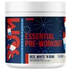 Raw Essential Pre-workout Powder (RED,WHIT N BUM)