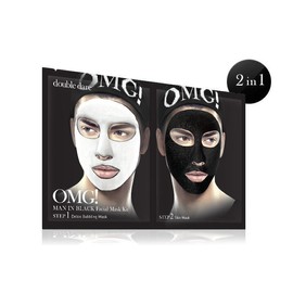 OMG Man In Black Facial Mask
