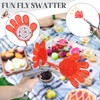 Qualiery 2 Pcs Fun Fly Swatter Gun, Plastic Bug Gun