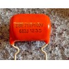 SBE / CDE 25pc .068uF 100V 5% Polypropylene Orange Drop