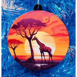 Safari Giraffe Ornament
