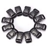 Aibboyi Buckle, 0.4 inch (10 mm), Side Release Buckle, 50