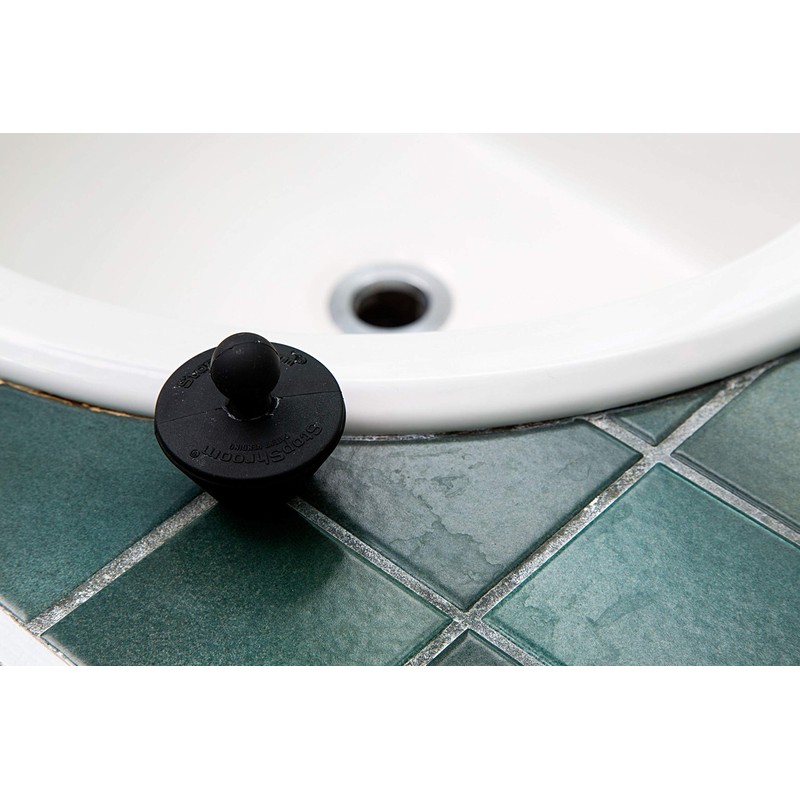 TubShroom Tub Drain Hair Catcher Combo Pack with Silicone Stopper,