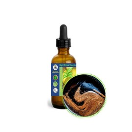 SHILAJIT Liquid Serum - Altai Black Gold - Siberian Mountain Resin (Glycerin Extract) - Skin Vitality, Minerals, Fulvic & Humic Acid, Copper - Cosmetic Topical Care, Antiaging, Nourishing (60ml)