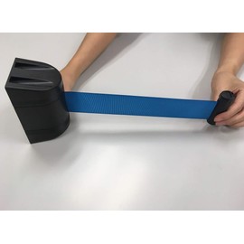 Blue Belt Partition for Walls, For Openings Up To About 9.8 ft (3 m) (Includes Mounting Hardware