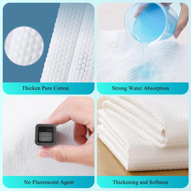 Jidyllic Disposable Bath Towels 2 Pcs