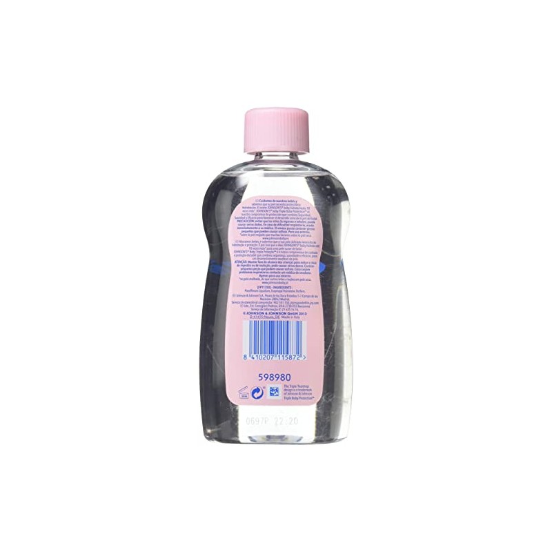JOHNSONS OLIO ROSA BABY 300 ML.